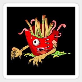 Zombie Fries Magnet